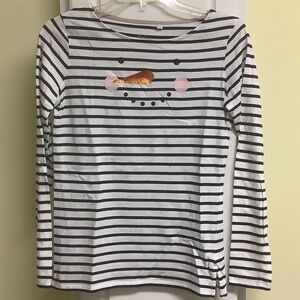 Boden Holiday long-sleeved Breton tee